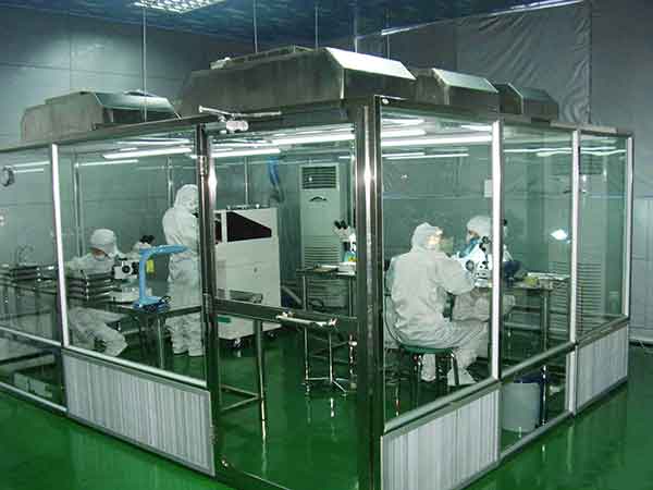 不銹鋼潔凈棚